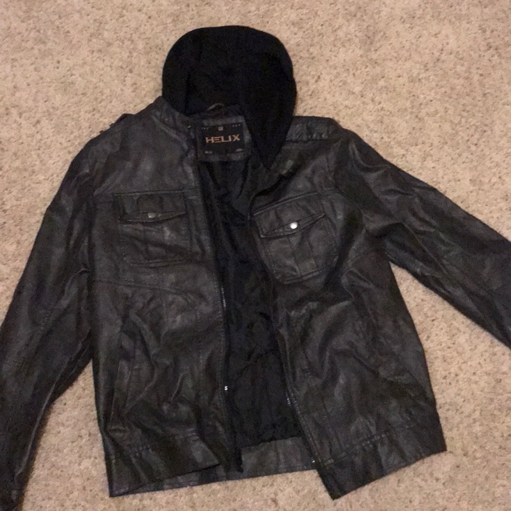 Leather jacket
